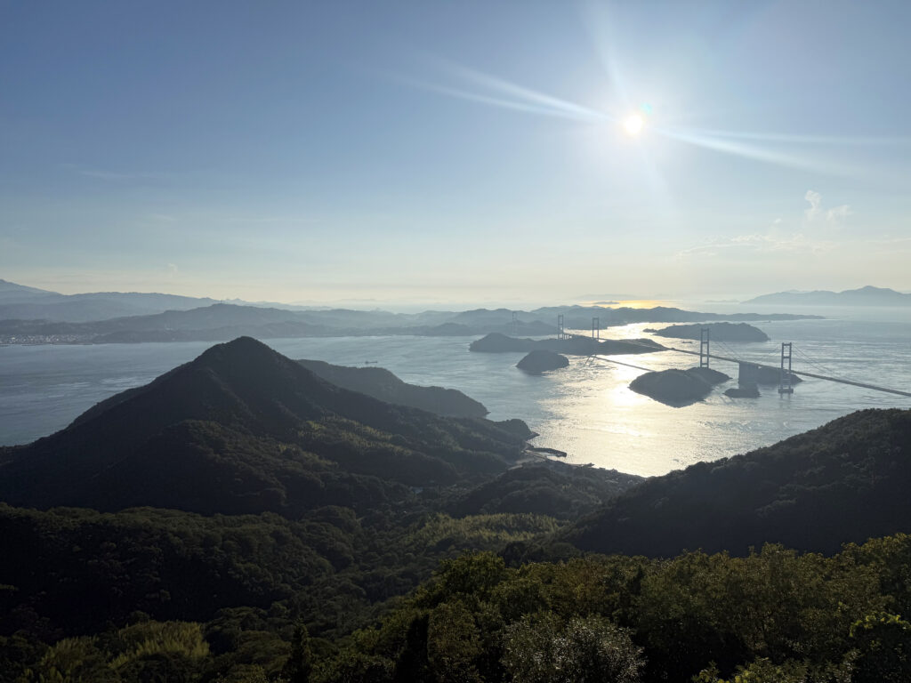 亀老山展望公園,大島